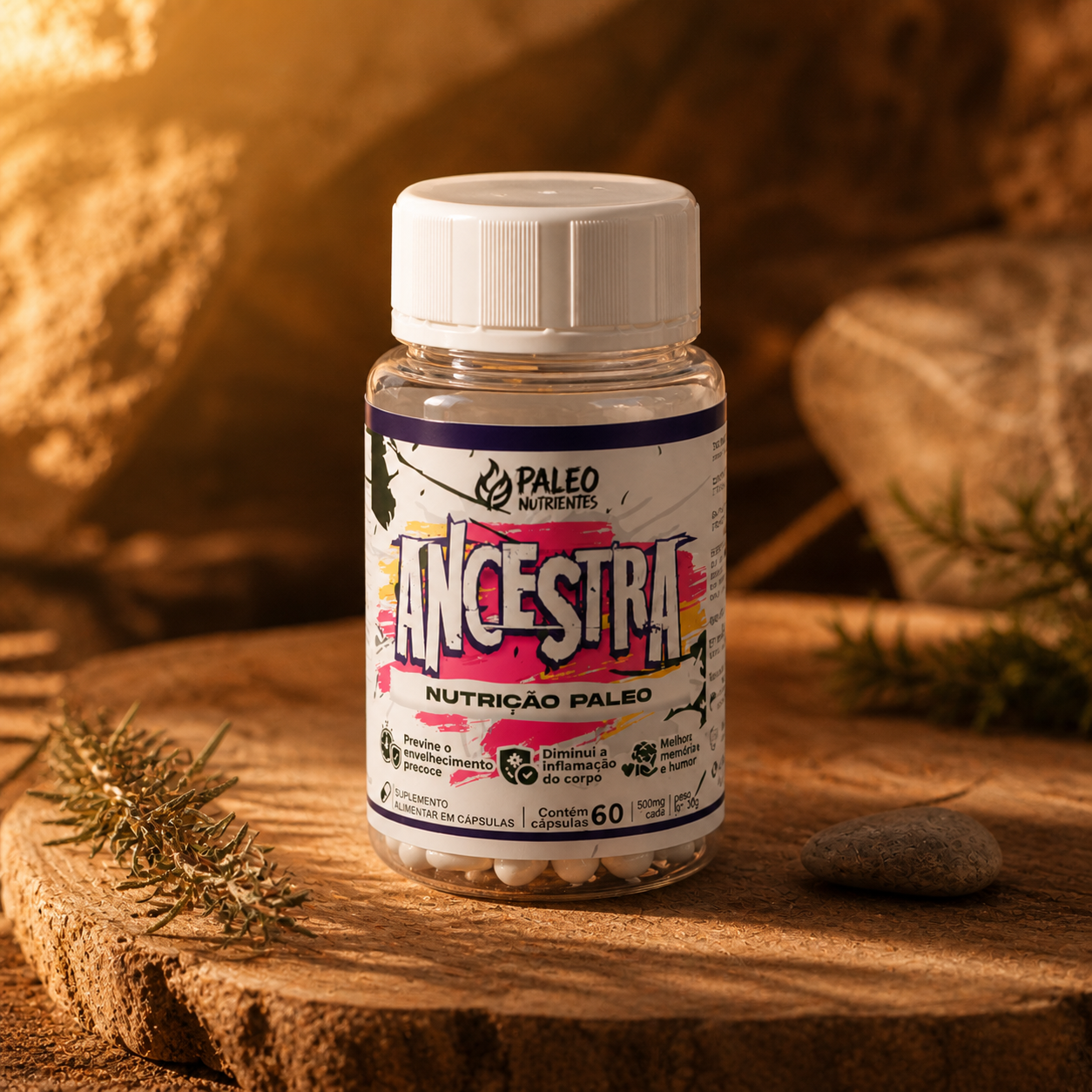 Ancestra frasco único